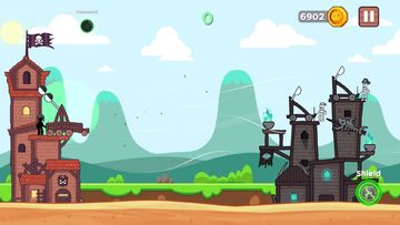 Catapult Wars Game Screenshot