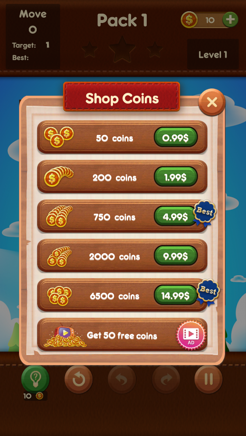 Cuplikan Layar Game Move To Slide Ball