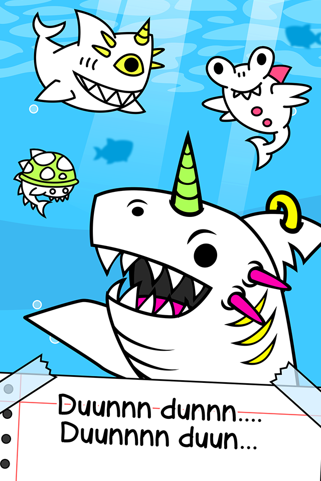 Screenshot 1 of Shark Evolution: Trò chơi nhàn rỗi 1.0.52