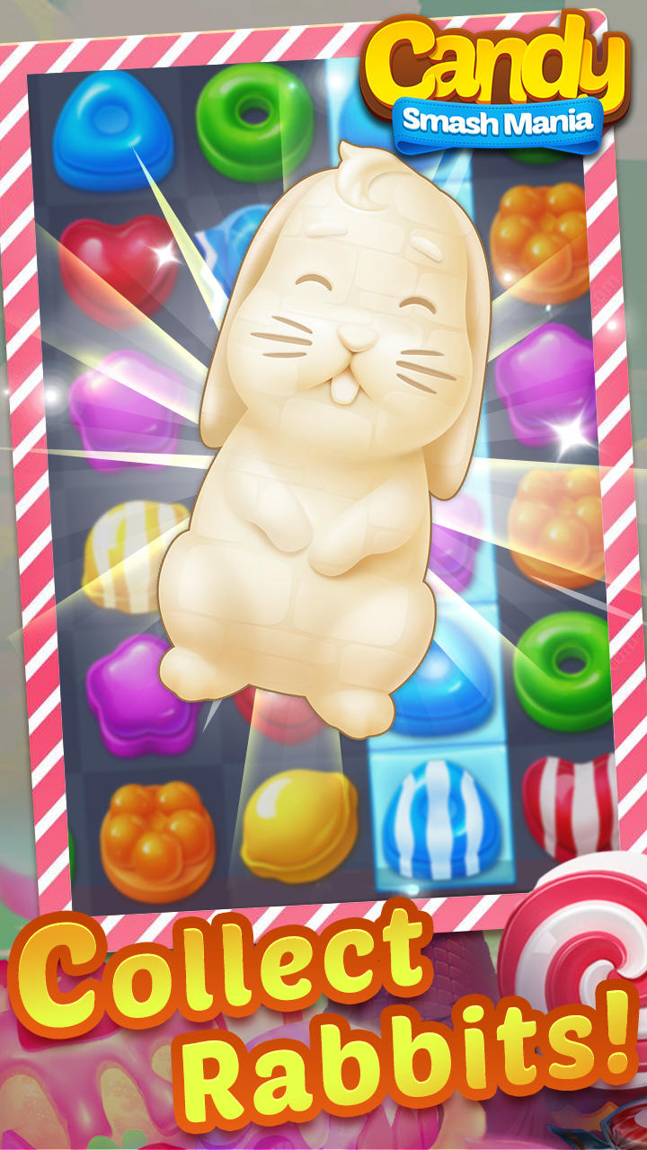 Candy Smash Mania ゲームのスクリーンショット