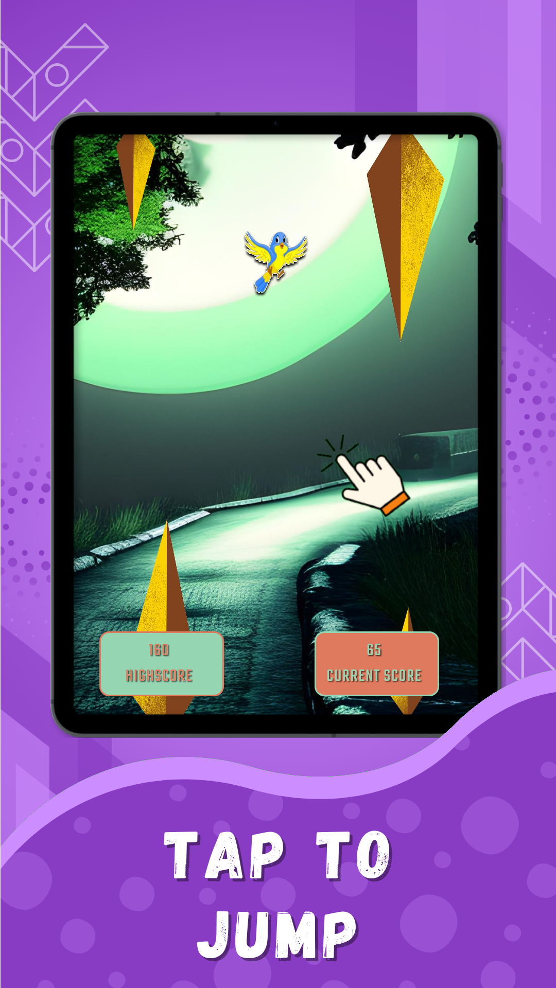 Screenshot of Flippy Bird