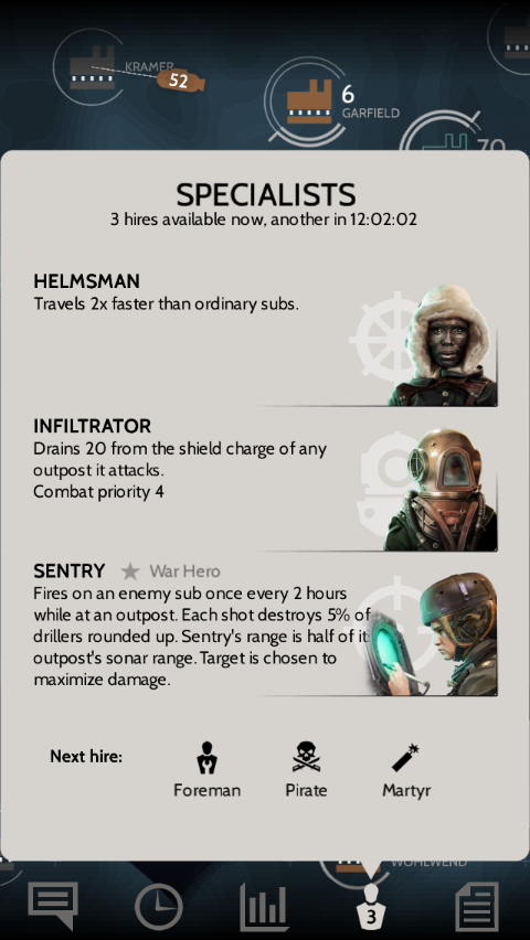 Subterfuge ゲームのスクリーンショット
