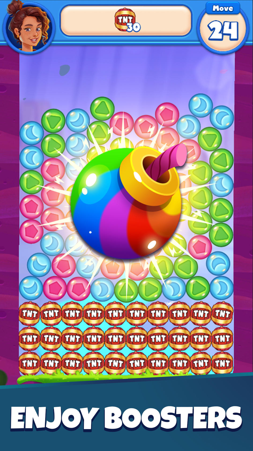 Screenshot of Joy Blast: Match 3 Puzzle Game