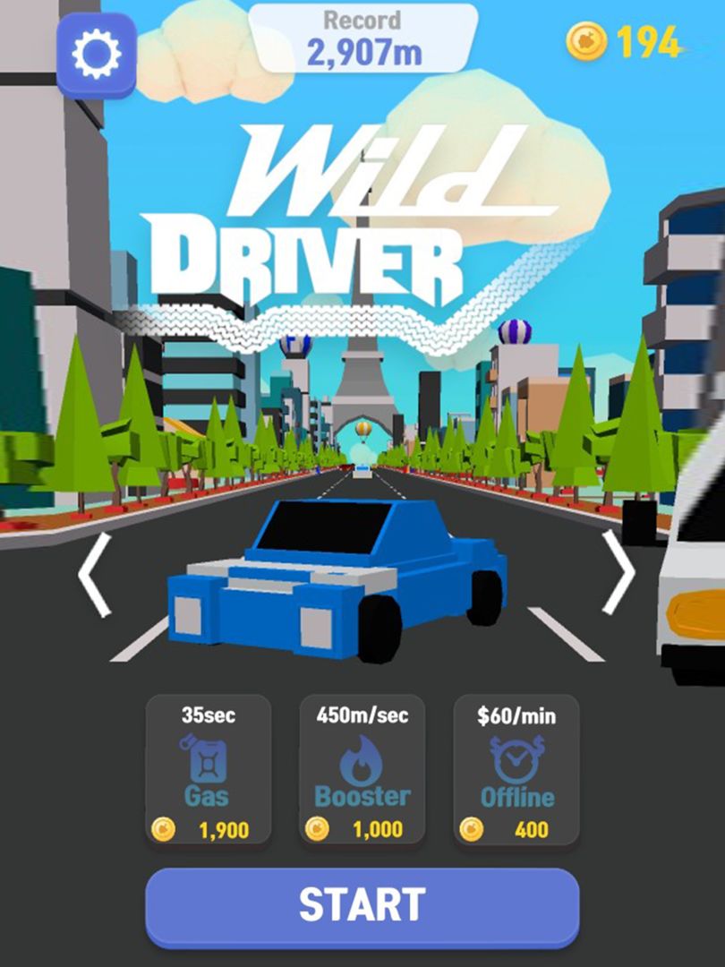 Wild Driver 게임 스크린 샷