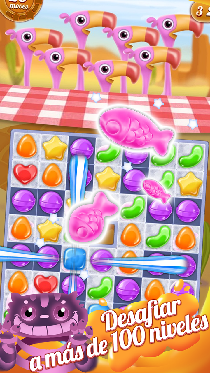Captura de Pantalla del Juego Juicy Candy Blast