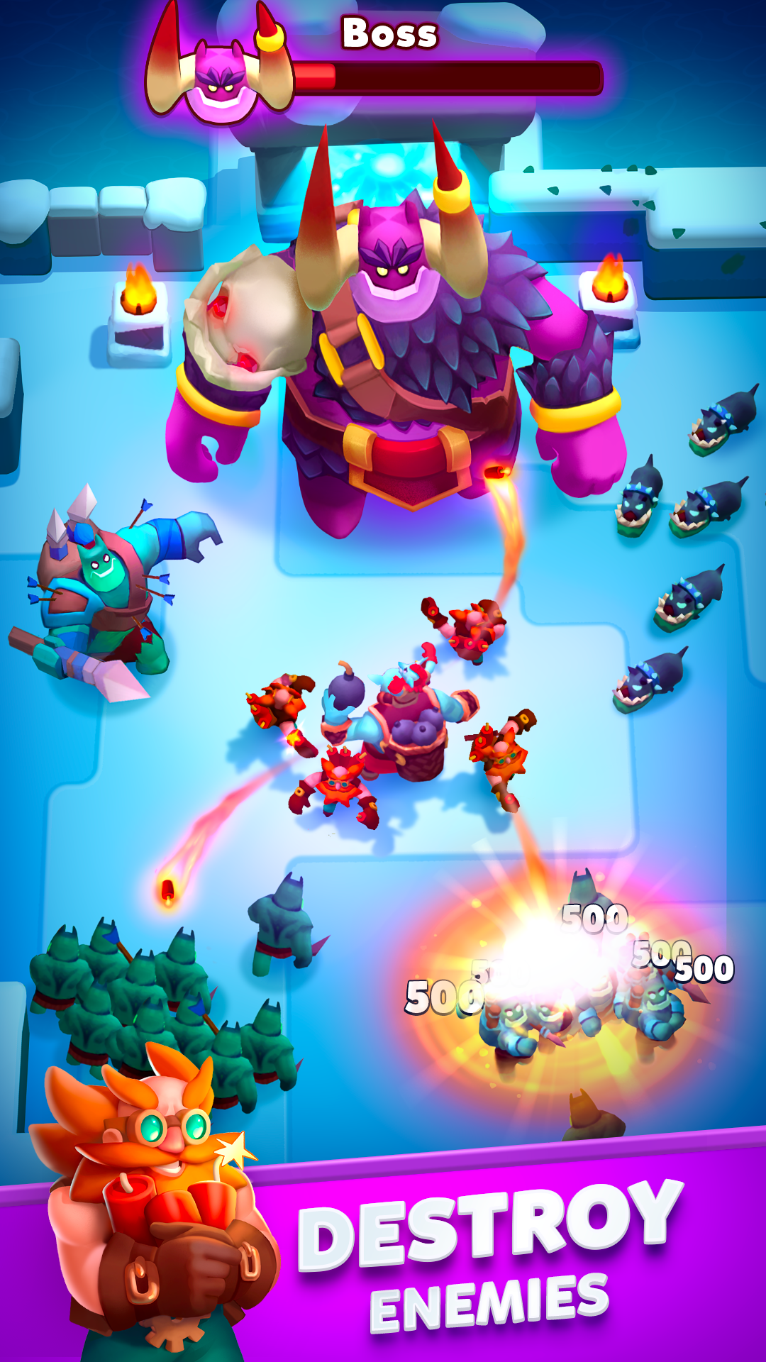 Crash Heads Game Screenshot