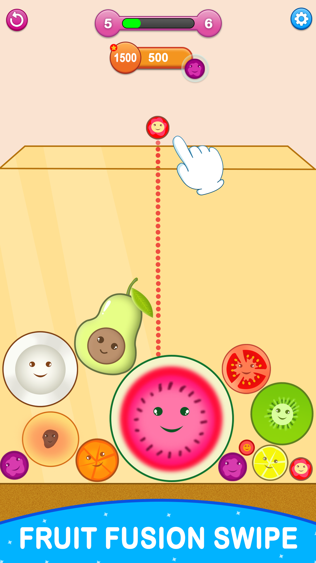 Drop Melon Fruit Merge Game android iOS apk download for free-TapTap