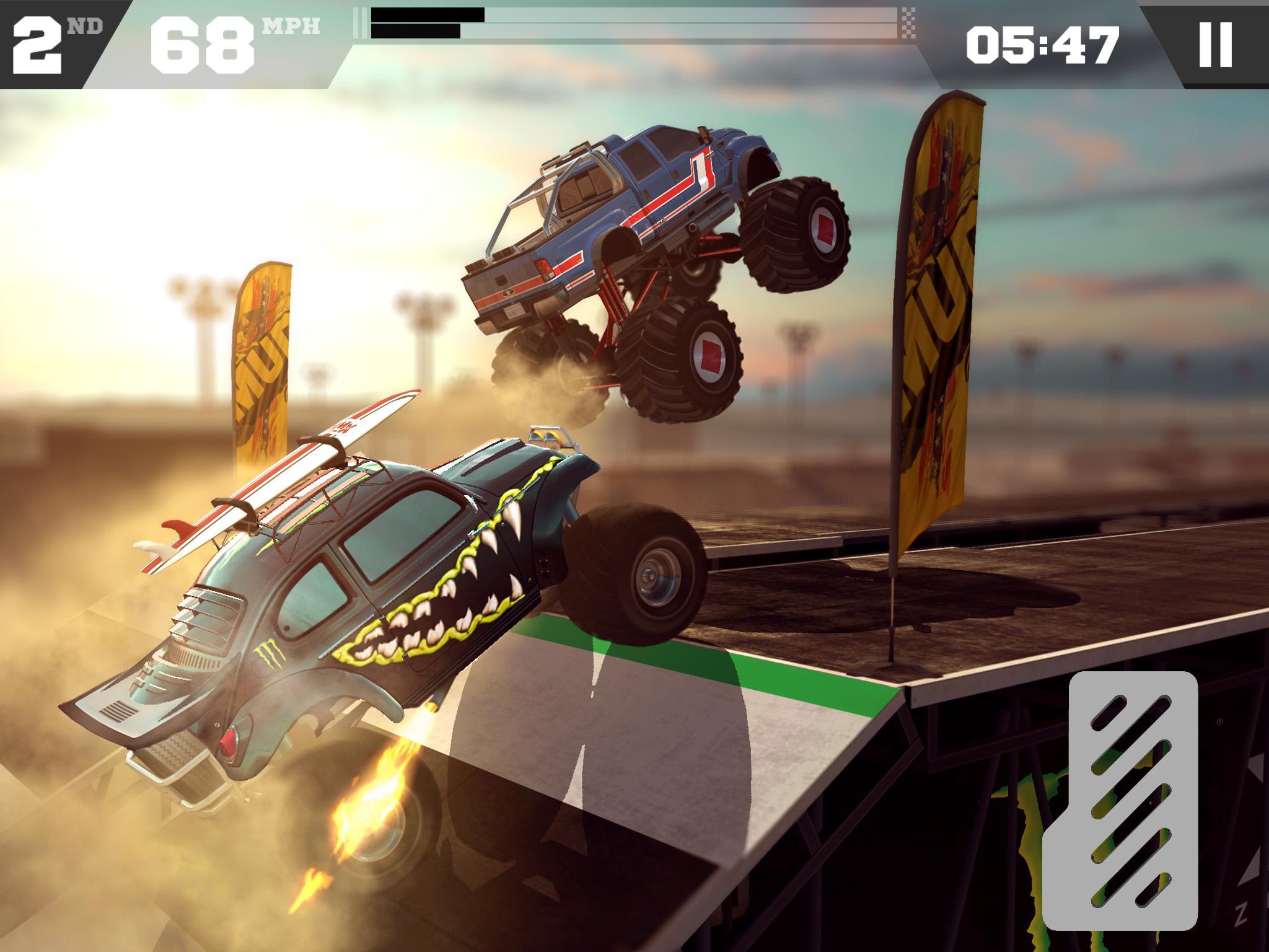 MMX Racing Game Screenshot