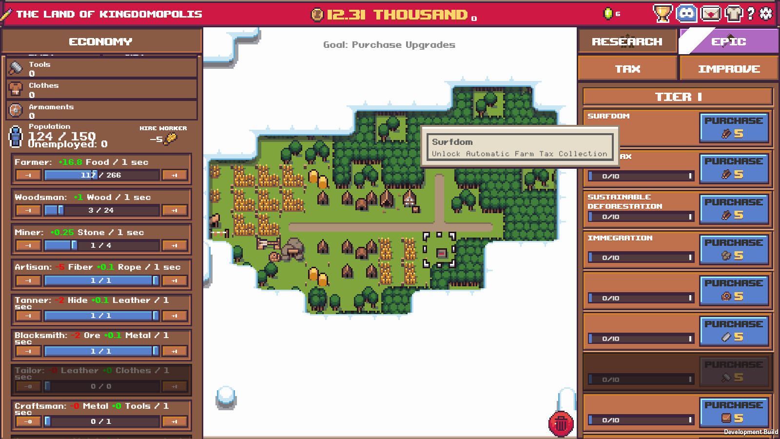 Kingdom Incremental screenshot game