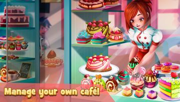 Dessert Chain: Café Waitress & Game Screenshot