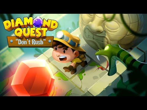  ภาพหน้าจอของวิดีโอ Diamond Quest: Don't Rush!