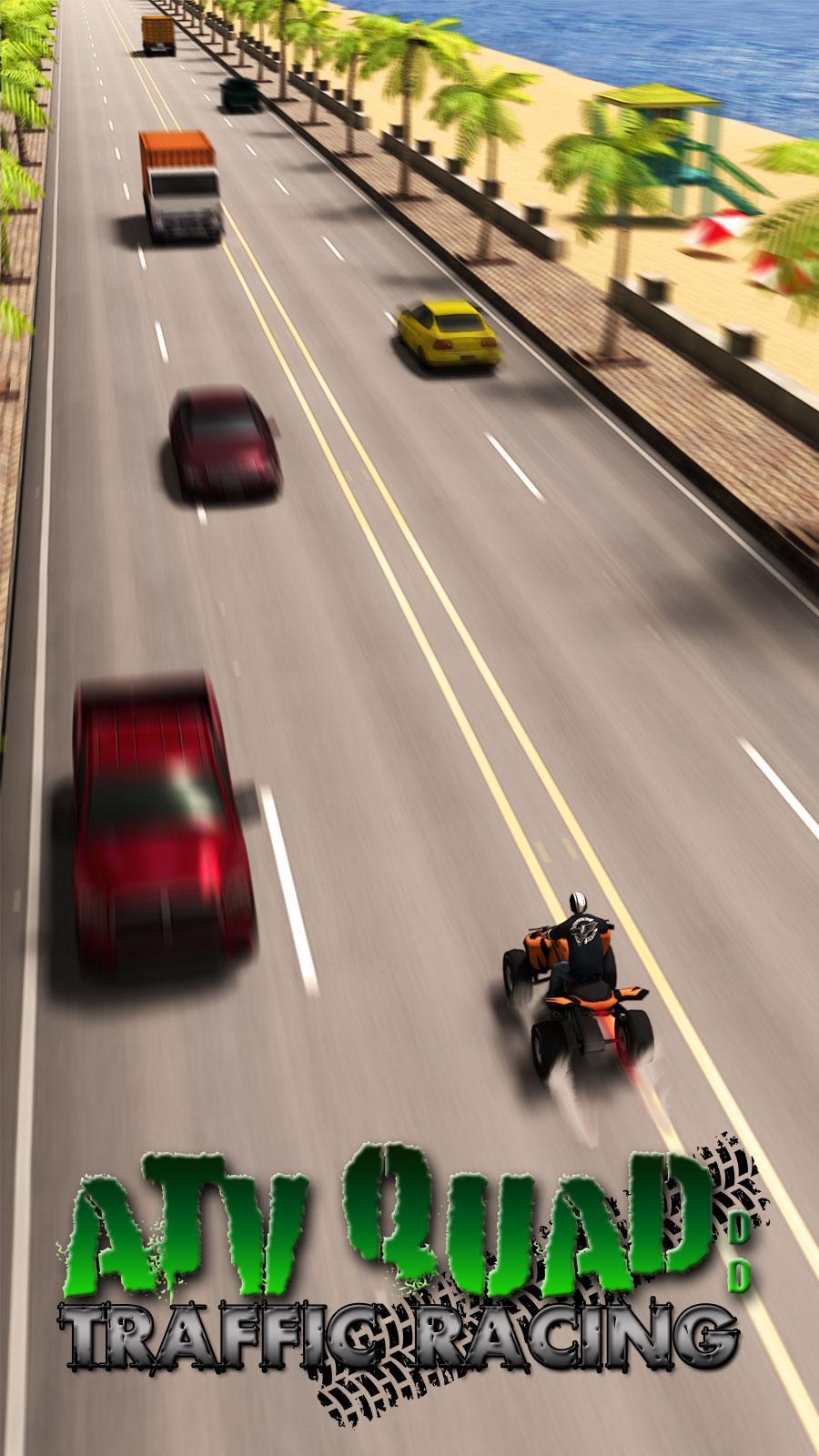 ATV Quad Traffic Racing Game Screenshot