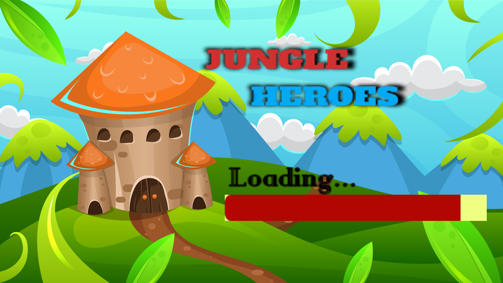 Jungle Heroes ゲームのスクリーンショット