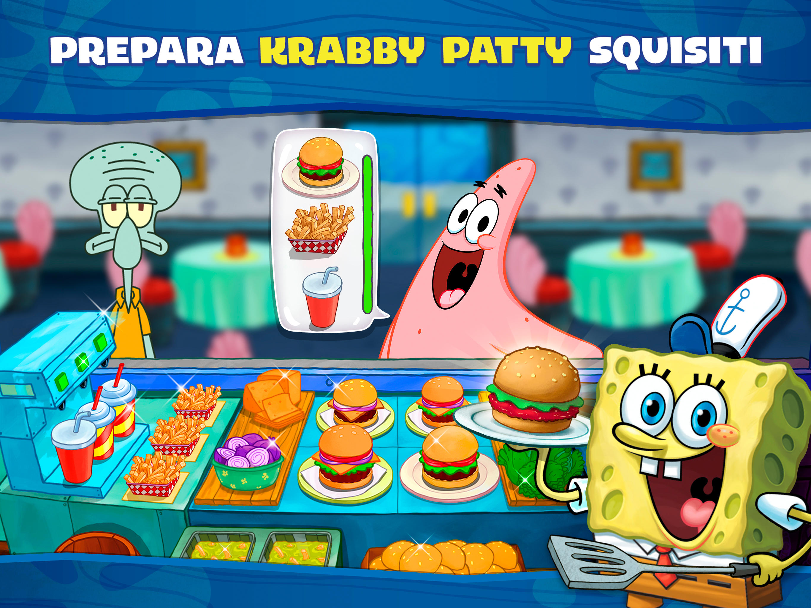 SpongeBob Sfida al Krusty versione mobile Android iOS apk scarica  gratis-TapTap