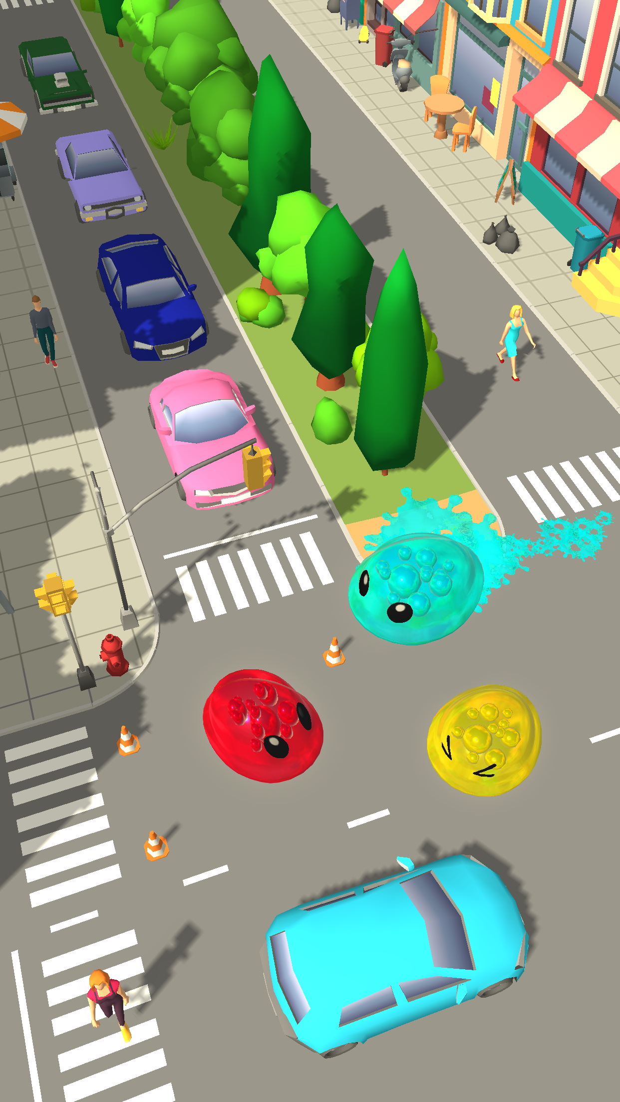 Screenshot 1 of Slime.io - Divora la città! 0.26