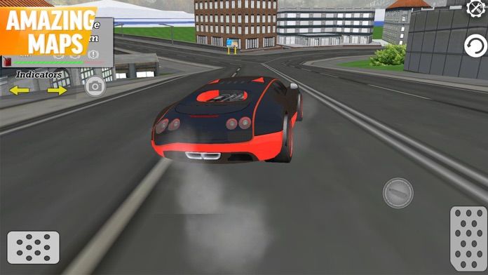 Sport Car Driving: City Advent screenshot game