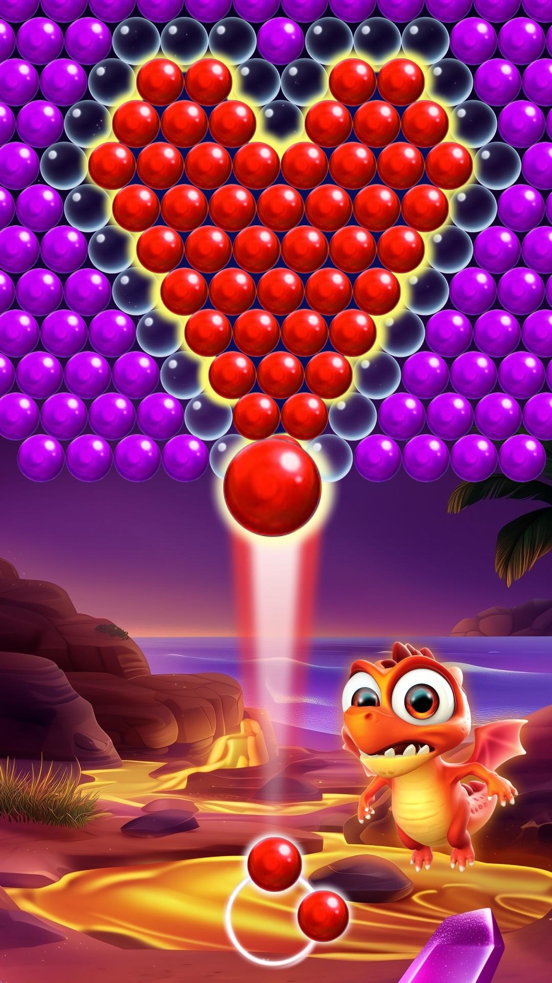 Bubble Shooter Collect Jewels Game Screenshot