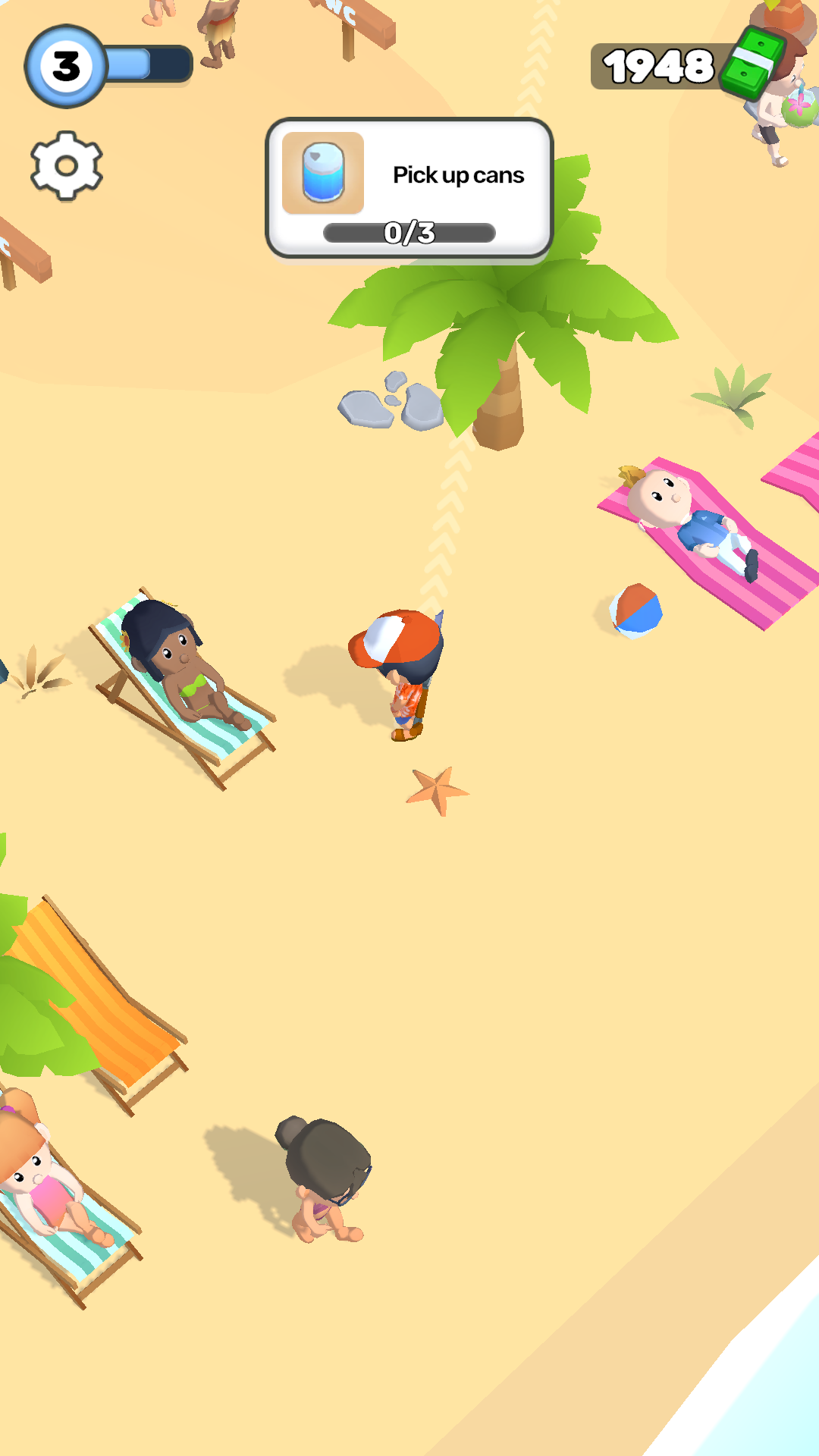 Скриншот игры Tourism Idle