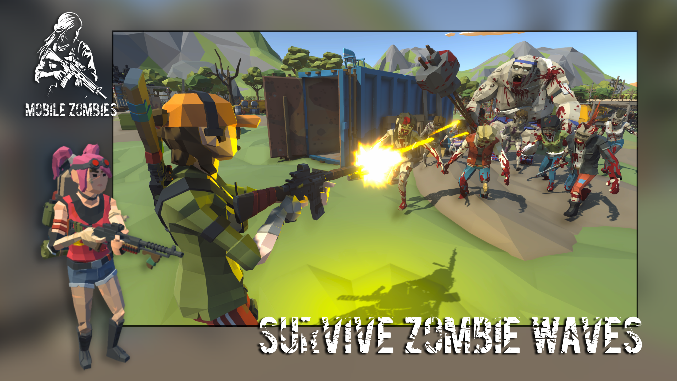 Screenshot 1 of Mga Mobile Zombie: Horde Survival 0.1.97