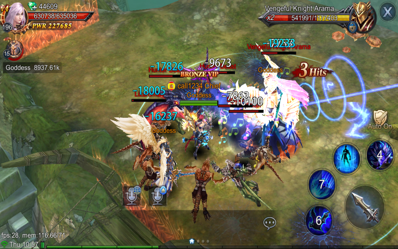 Goddess: Primal Chaos - MMORPG Game Screenshot