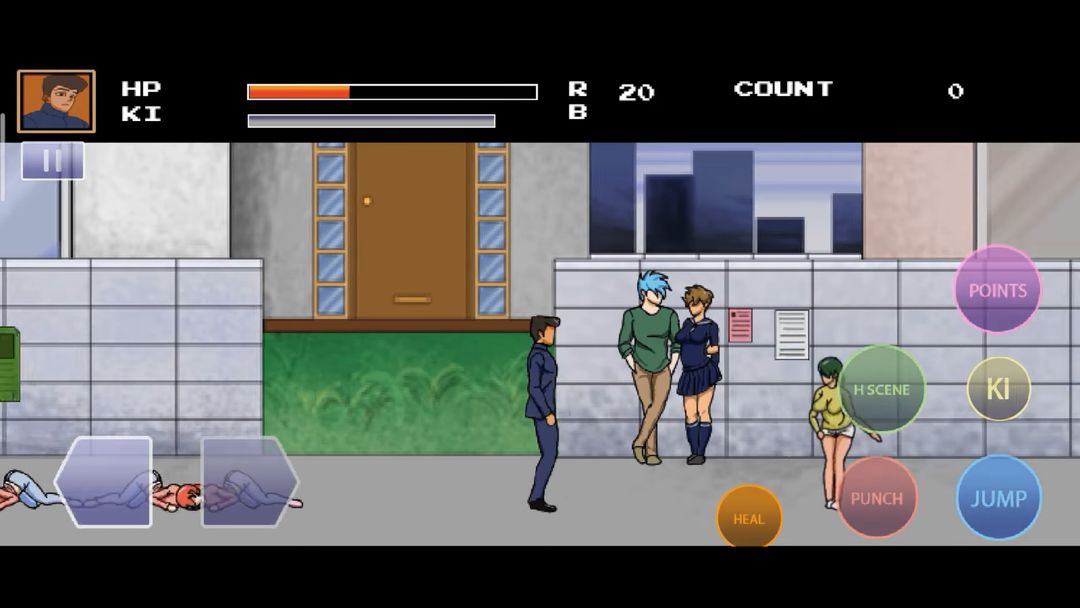Screenshot of College Brawl Sim