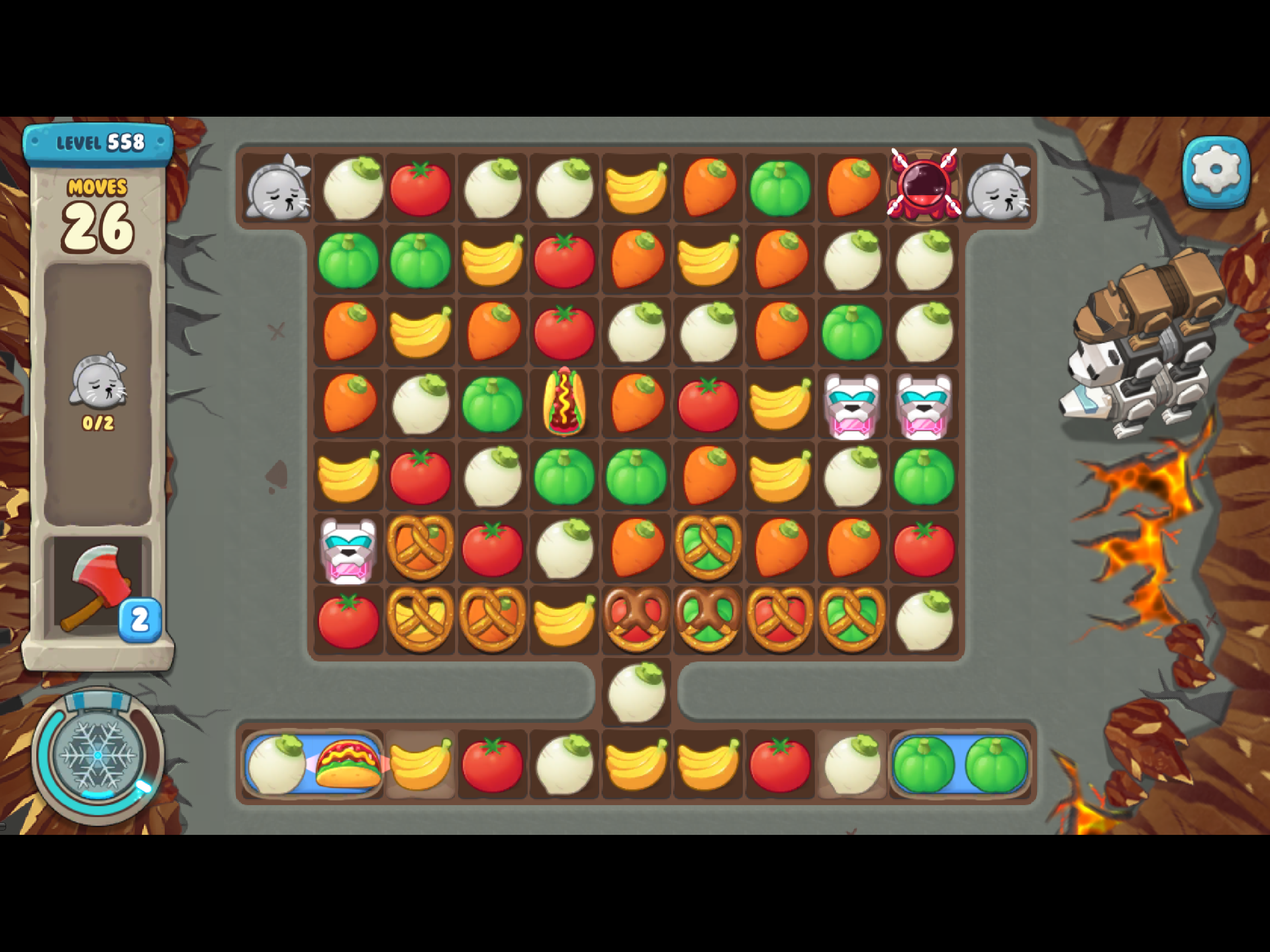 Скриншот игры We Bare Bears Match3 Repairs