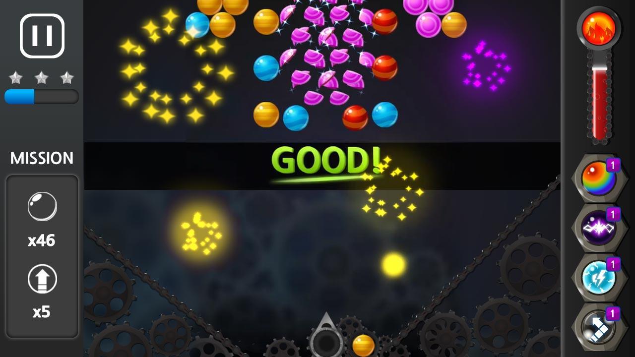 Screenshot of Bubble Shooter Mission