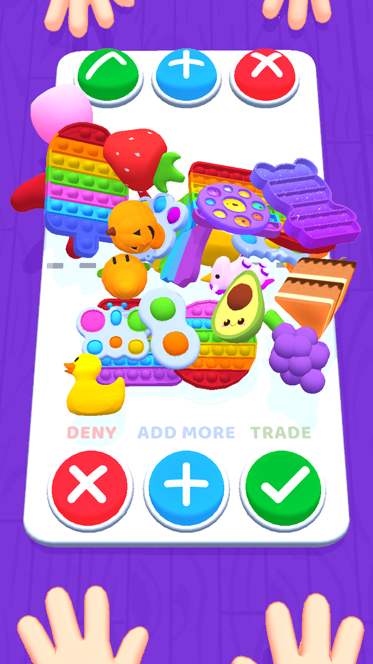 Fidget Toys Trading・Pop It 3D Game Screenshot
