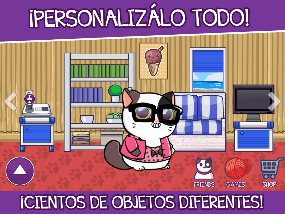 Mimitos Gato Virtual - Mascota遊戲截圖