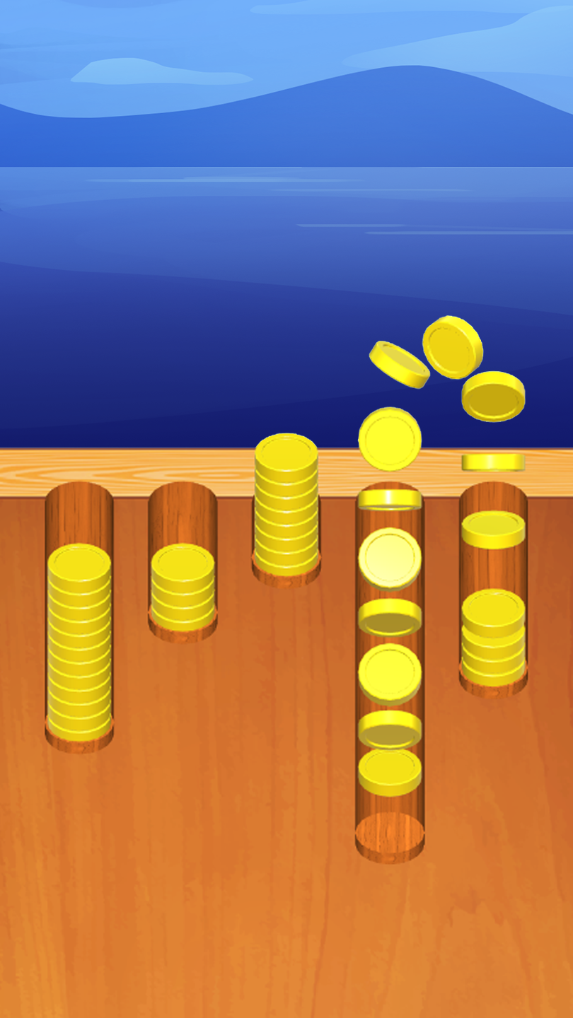 Coin Stack Color Sort for Android/iOS - TapTap