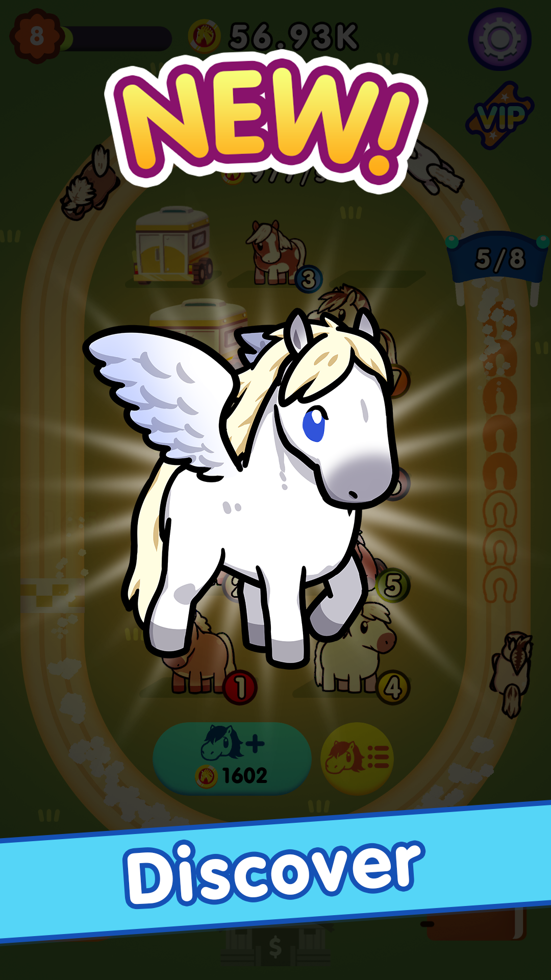 Idle Horse Racing Game Screenshot