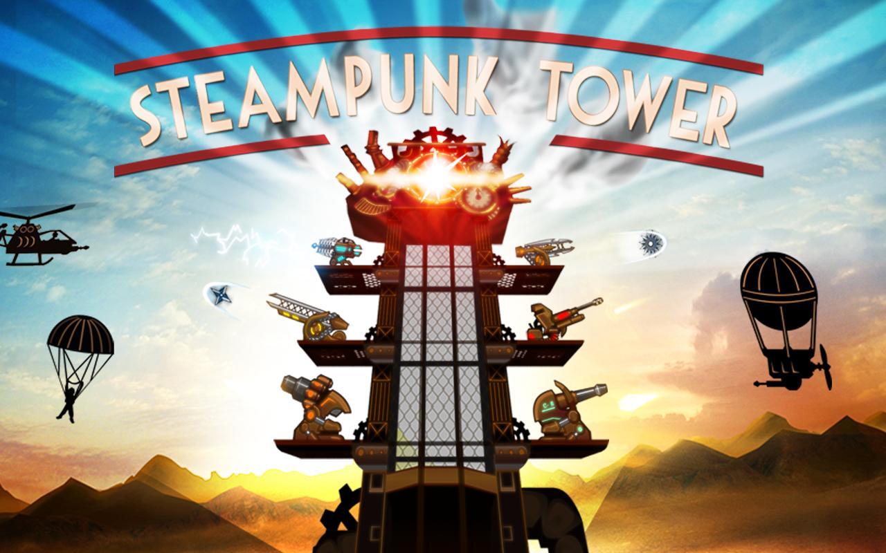 Steampunk Tower Game Screenshot