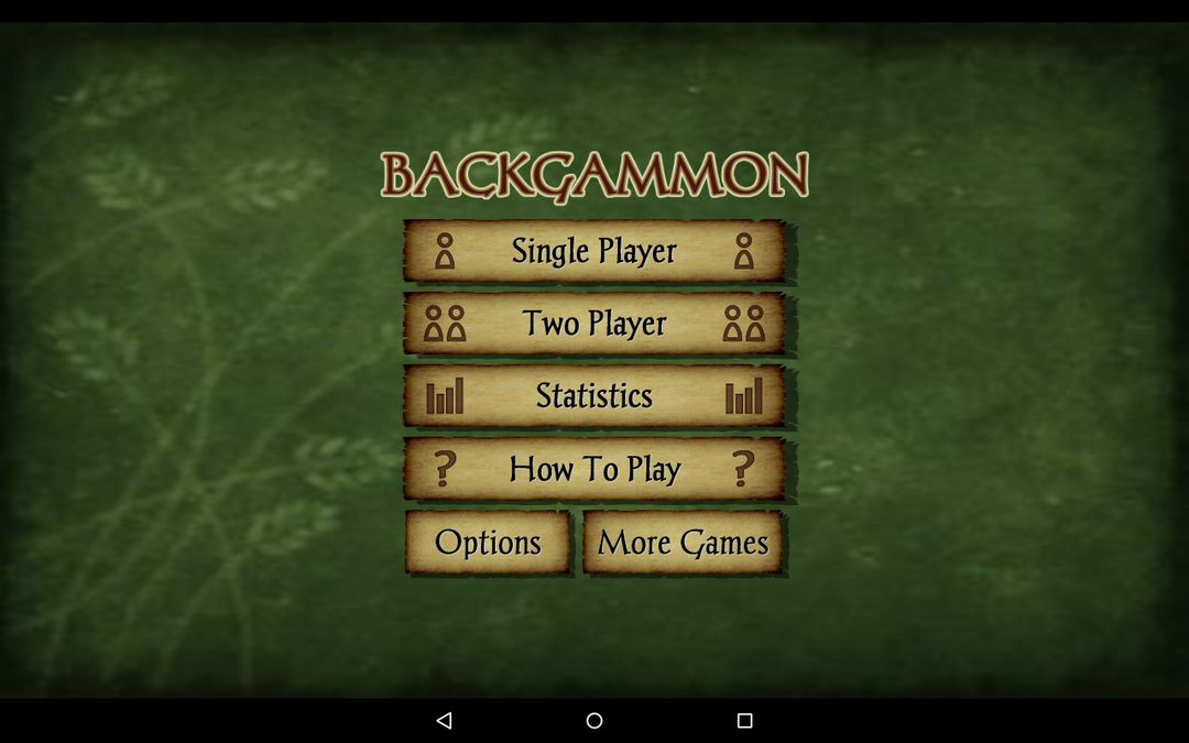Screenshot of Backgammon Pro