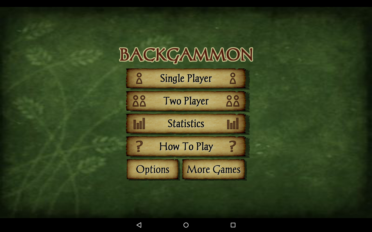 Backgammon Pro 遊戲截圖