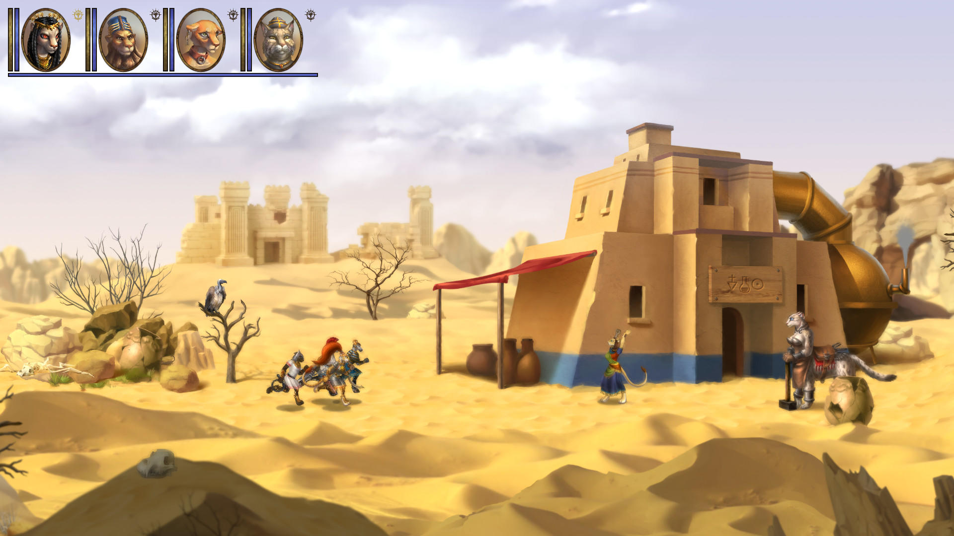 Paws on the Sand: Lionessy Sins screenshot game