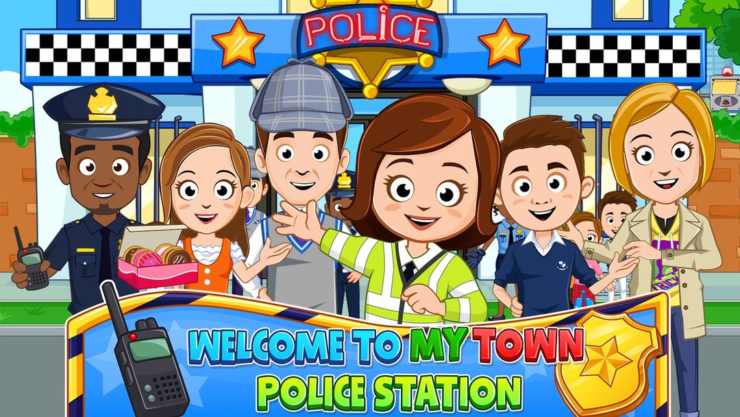 My Town : 警察遊戲截圖