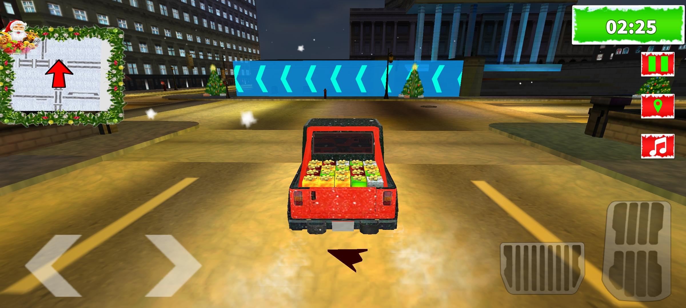 Christmas  Santa gift Game Screenshot