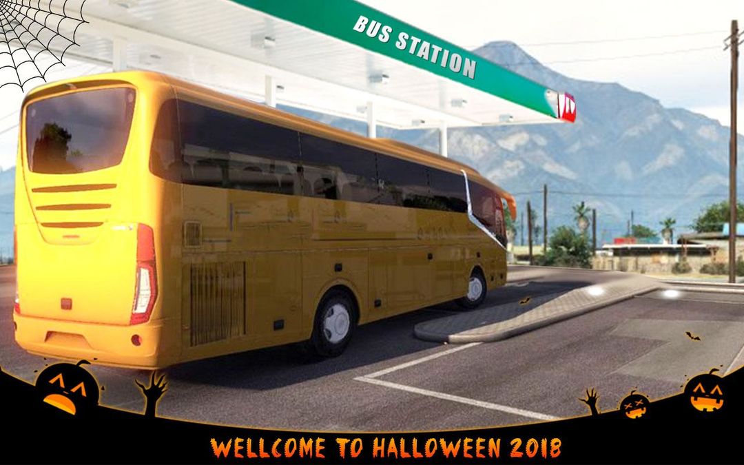 유로 코치 버스 운전 - 오프로드 드라이브 시뮬레이터 게임 스크린 샷