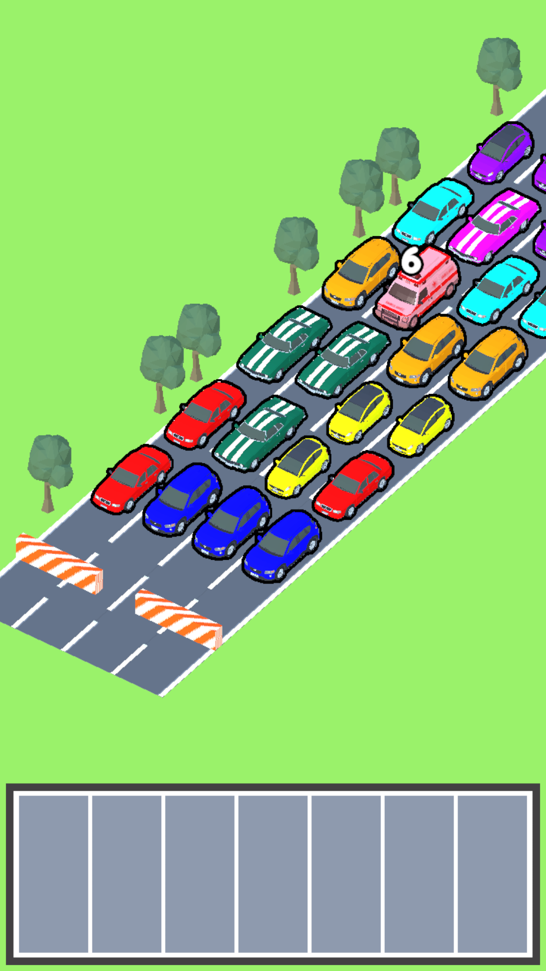 Traffic Jam GO ゲームのスクリーンショット