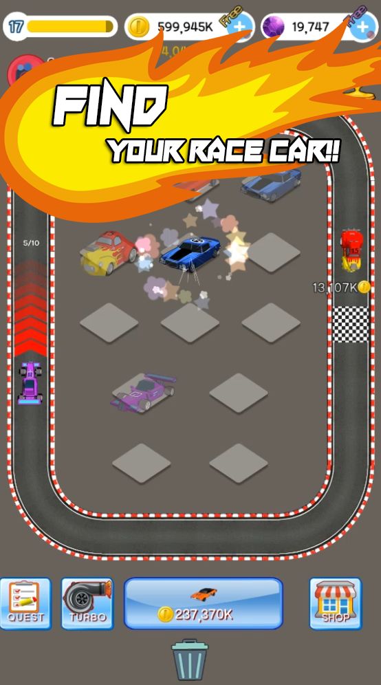 Screenshot of Merge Race - Click & Idle Tycoon