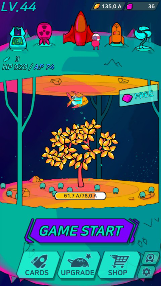 Stellar! - Infinity defense ゲームのスクリーンショット