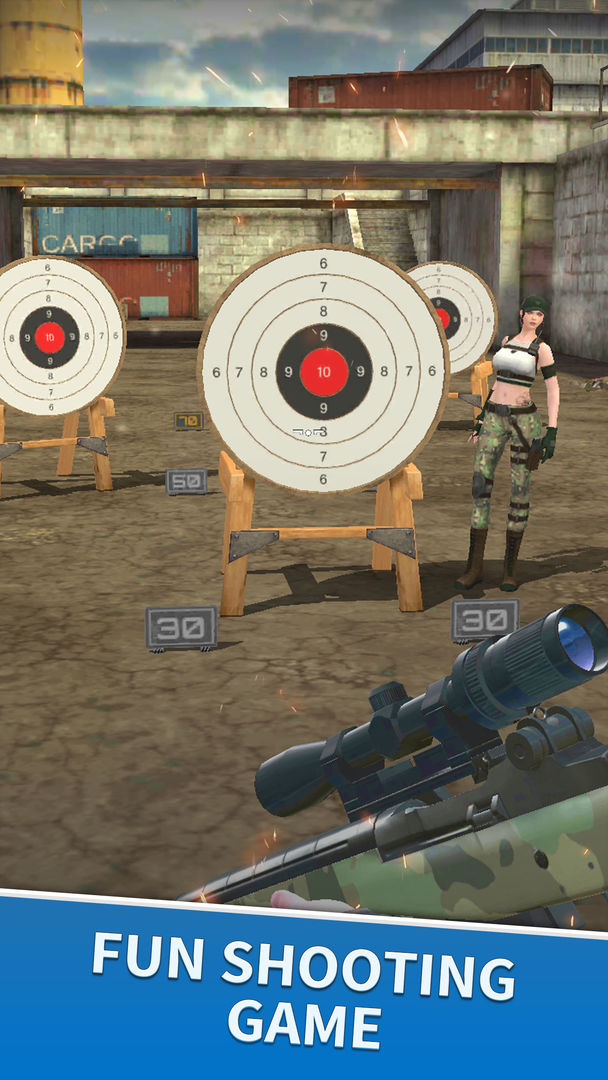 Screenshot of Sniper Range - Gun Simulator