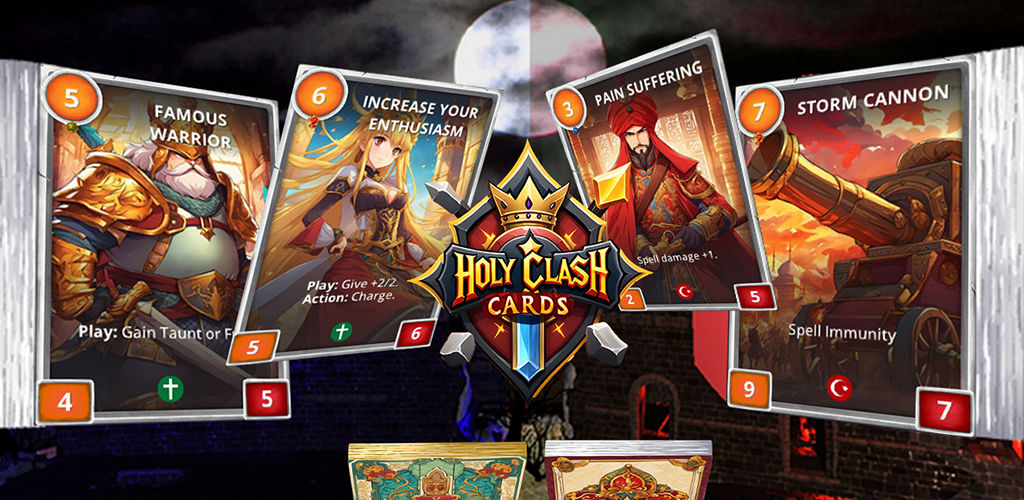 Скриншот видео Holy Clash Cards