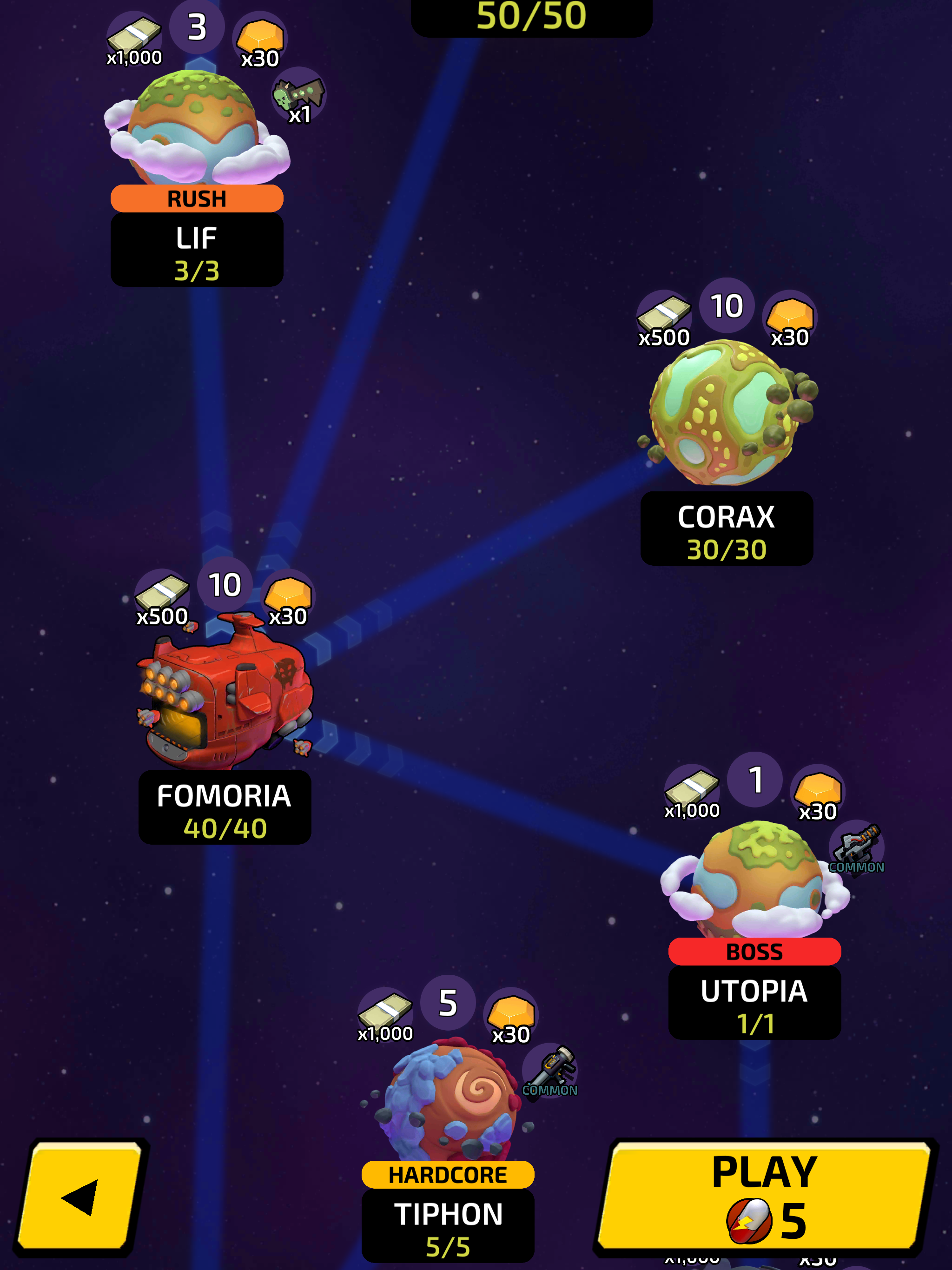 Impossible Space: A Space Hero Game Screenshot