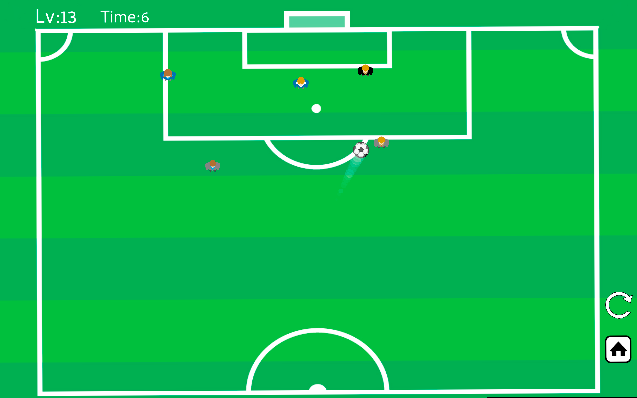 Shoot Goal-  Rope Swing Physic Game Screenshot