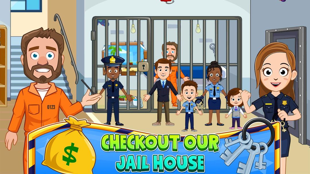 Screenshot of My Town: Police Games for kids