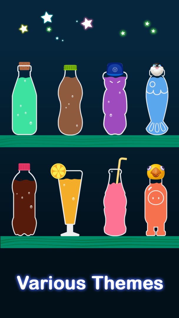 Screenshot of Soda Water Sort - Color Sort