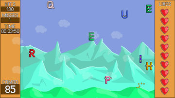 Destroy All Letters ภาพหน้าจอเกม