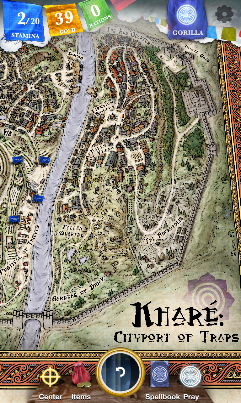 Sorcery! 2 Game Screenshot