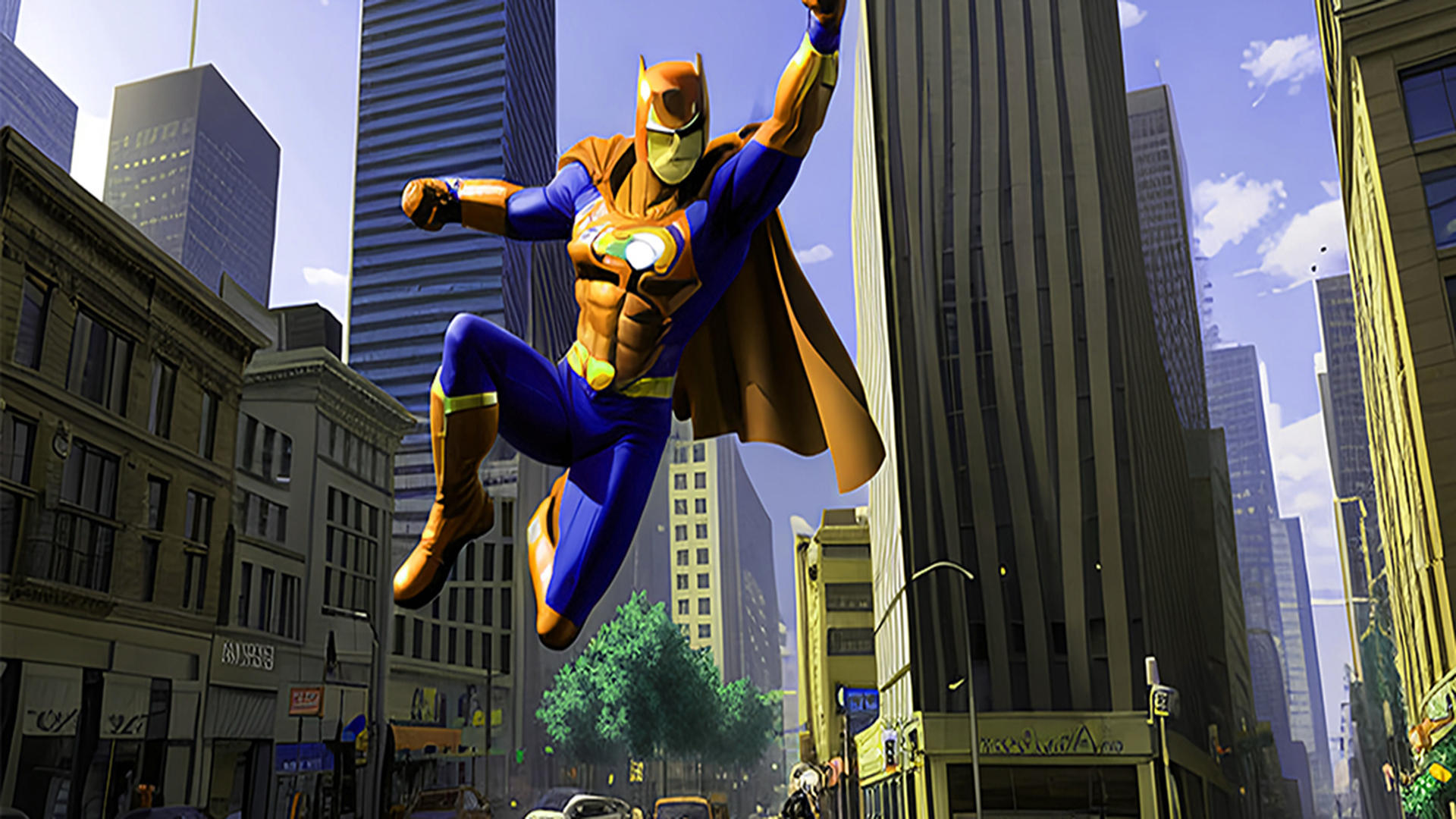 Superhero Smash Battle Justice Game Screenshot